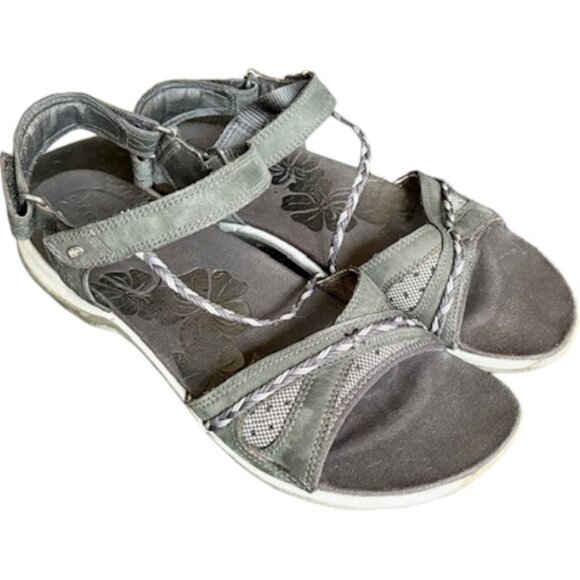 Merrell Violotta Casual Sport Leather Sandal - Black - 11 - Picture 1 of 8